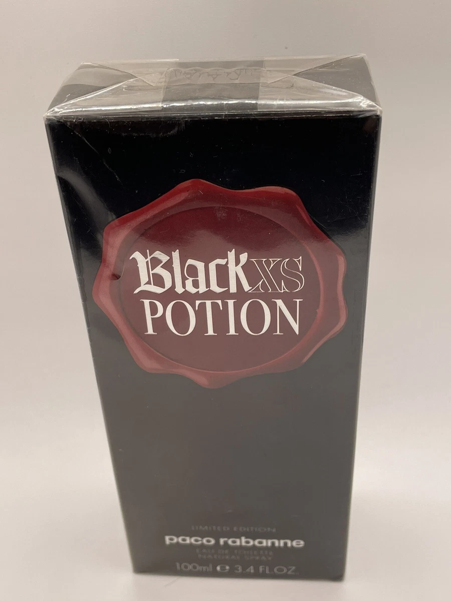 Paco Rabanne BLACK XS POTION 3.4oz For Men EDT Limited Edition