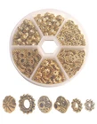 ONE BOX of 300PCS Antiqued Gold Metal Bali Daisy Spacer Beads for Jewelry Making