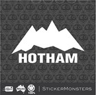 Mt HOTHAM Skiing Sticker Decal 130mmW SKI X Car Van Laptop Rossignol K2 Head