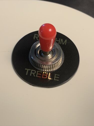 Gibson USA Seller RED Switch Knob Tip For USA Gibson Les Paul SG Switchcraft - Picture 1 of 3