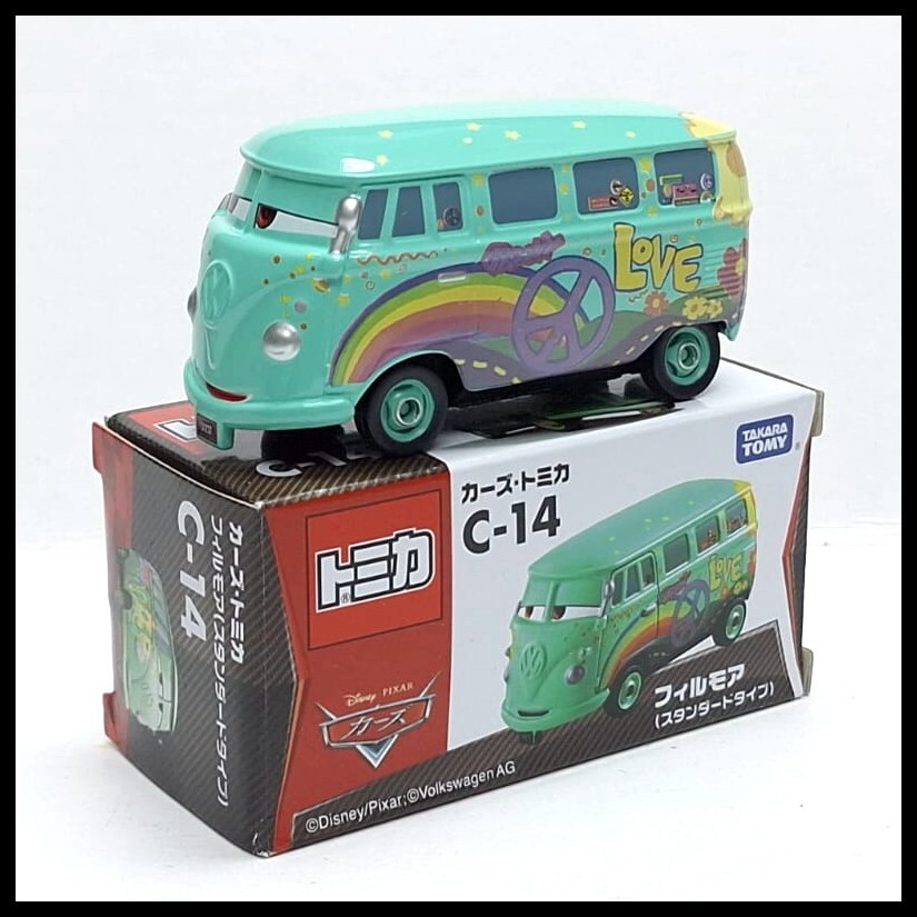 Tomica Disney C-14 CARS Filmore Diecast Car New (A) | eBay