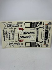 RC Car Sticker Decal Set HPI Racing Savage X ...