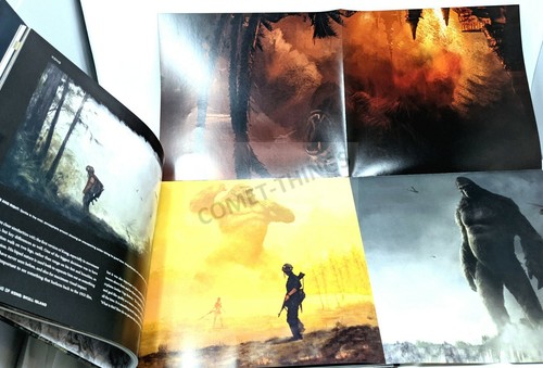 The Art of Kong: Skull Island ~ Ward, Simon W/Pull-out poster ! NEW - Picture 8 of 9