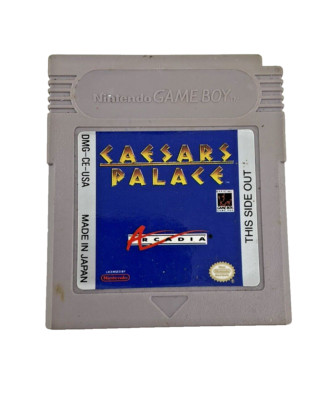 Caesars Palace Nintendo Gameboy Game Cartridge Untested Good Condition NO BOX