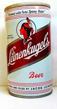 can Linenkugel Beer 12 oz. 1970s Chippewa Falls,Wis. pull top empty Combine ship