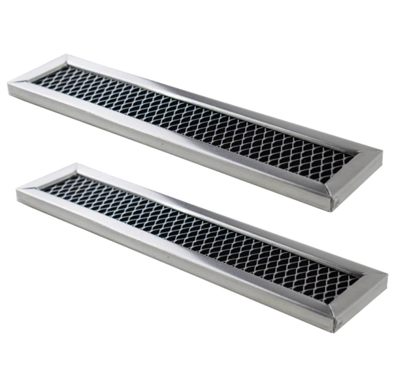 2 Pack) WB02X11550 Microwave Charcoal Filter GE AP5788200, PS8746150