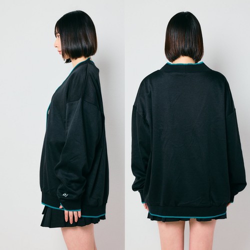 Vocaloid Hatsune Miku Cardigan Sweatshirt XL Size Unisex Japan Limited Cosplay - Picture 4 of 5