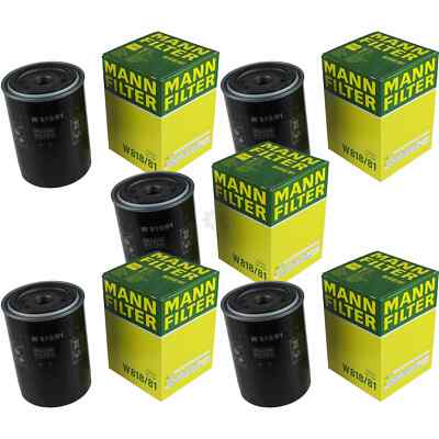 5x MANN-FILTER Ölfilter W 818/81 Oil Filter