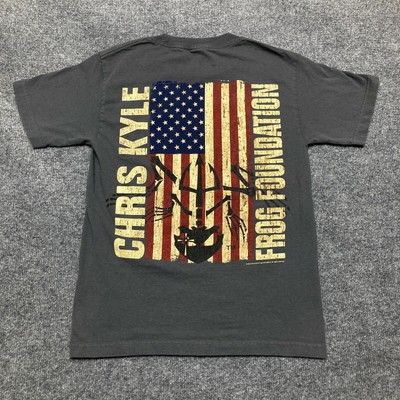 Chris Kyle Frog Foundation Flag Shirt 