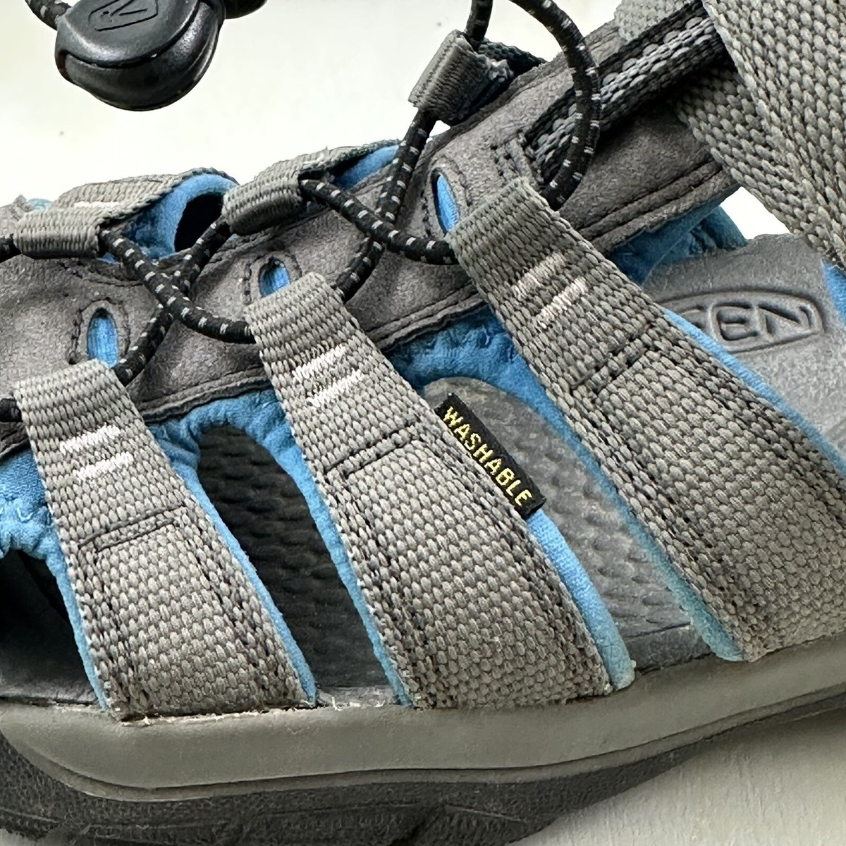 Keen Newport H2 Sandals Mens Size 6 Blue Closed Toe Water Hiking Toe Cap Aqua Keen Newport H2 Men main image 3