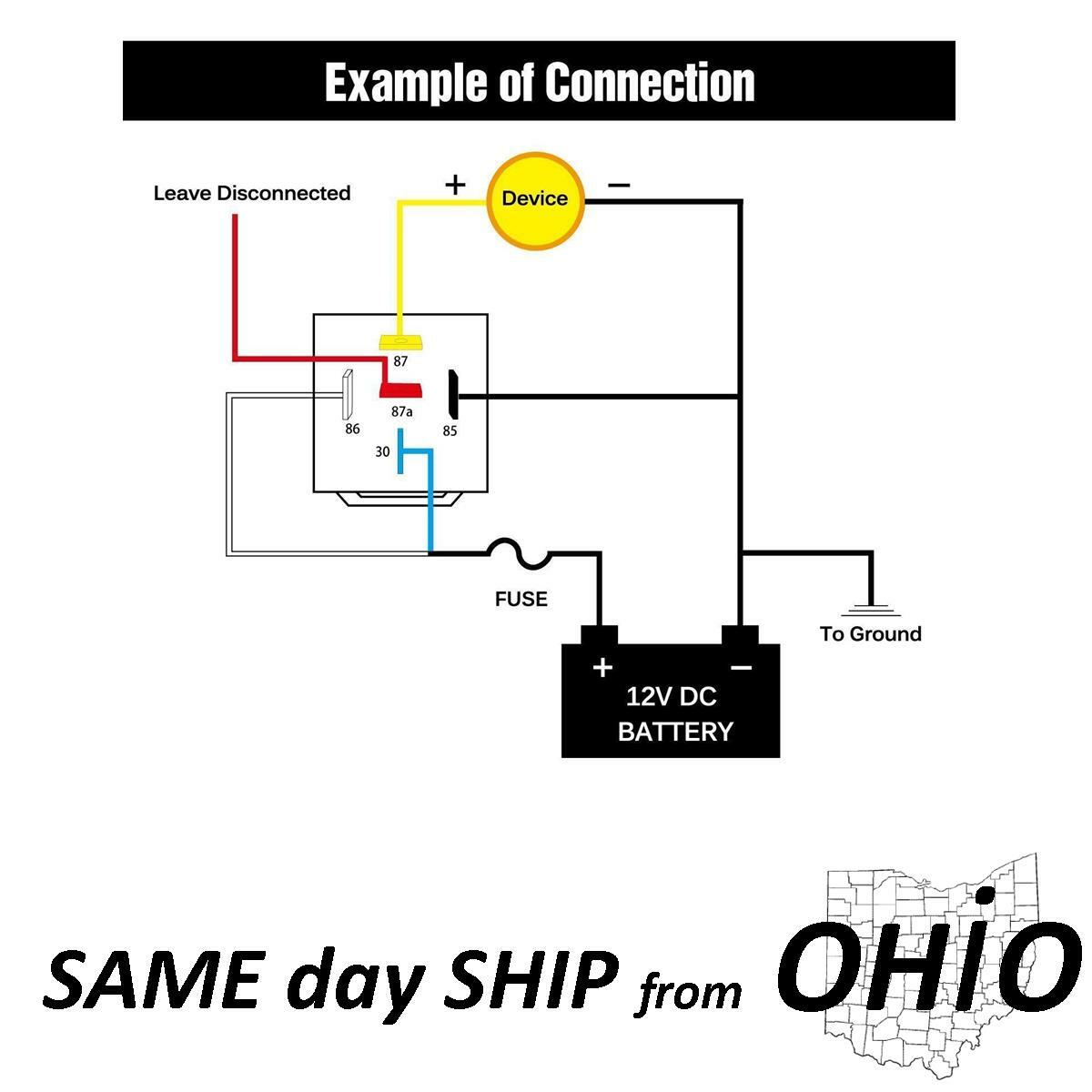 5 Wire Relay Wiring Diagram 5 Pin Push Start W/ Relay Install | Honda