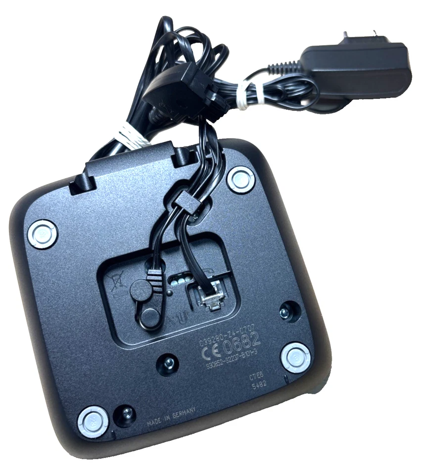 Gigaset AS320A Telefon Basisstation mit AB Schwarz AS320 Anrufbeantworter ✅ - Bild 3 von 4