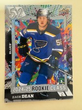 2024-25 Upper Deck Rookie Commemorative Class #4 Zach Dean