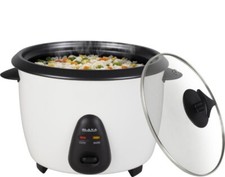 Electric Rice Cooker - Non-Stick Removable Bowl and Keep Warm Function 1.8L