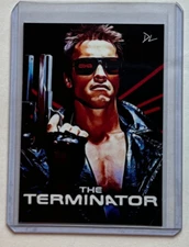 The Terminator Limited Edition Artist Signed "Arnold Schwarzenegger" Card 6/10