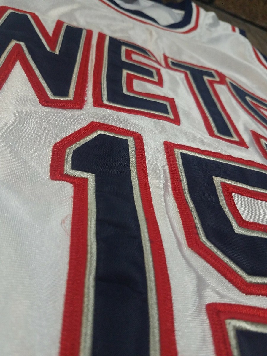 New Jersey Nets NBA Basketball Authentic Champion Jersey Mens 48