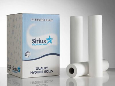 12 x Premium Dentist Clinic Couch Cover Hygiene 20'' Paper Rolls Tissue 40m White