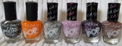 L.A. GIRL***color POP/SPLATTER***Nail Polish~~~yOu chOOse~~~0.47 FL OZ/14 mL~NEW