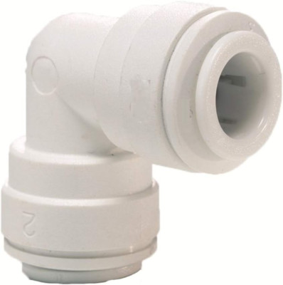 Aquahouse 1/4'' Elbow Connector for Water Pipe & Fridge Tubing