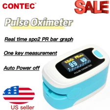 FDA Finger Pulse Oximeter Oxygen Saturation SpO2 Heart Rate Blood Oxgen Monitior