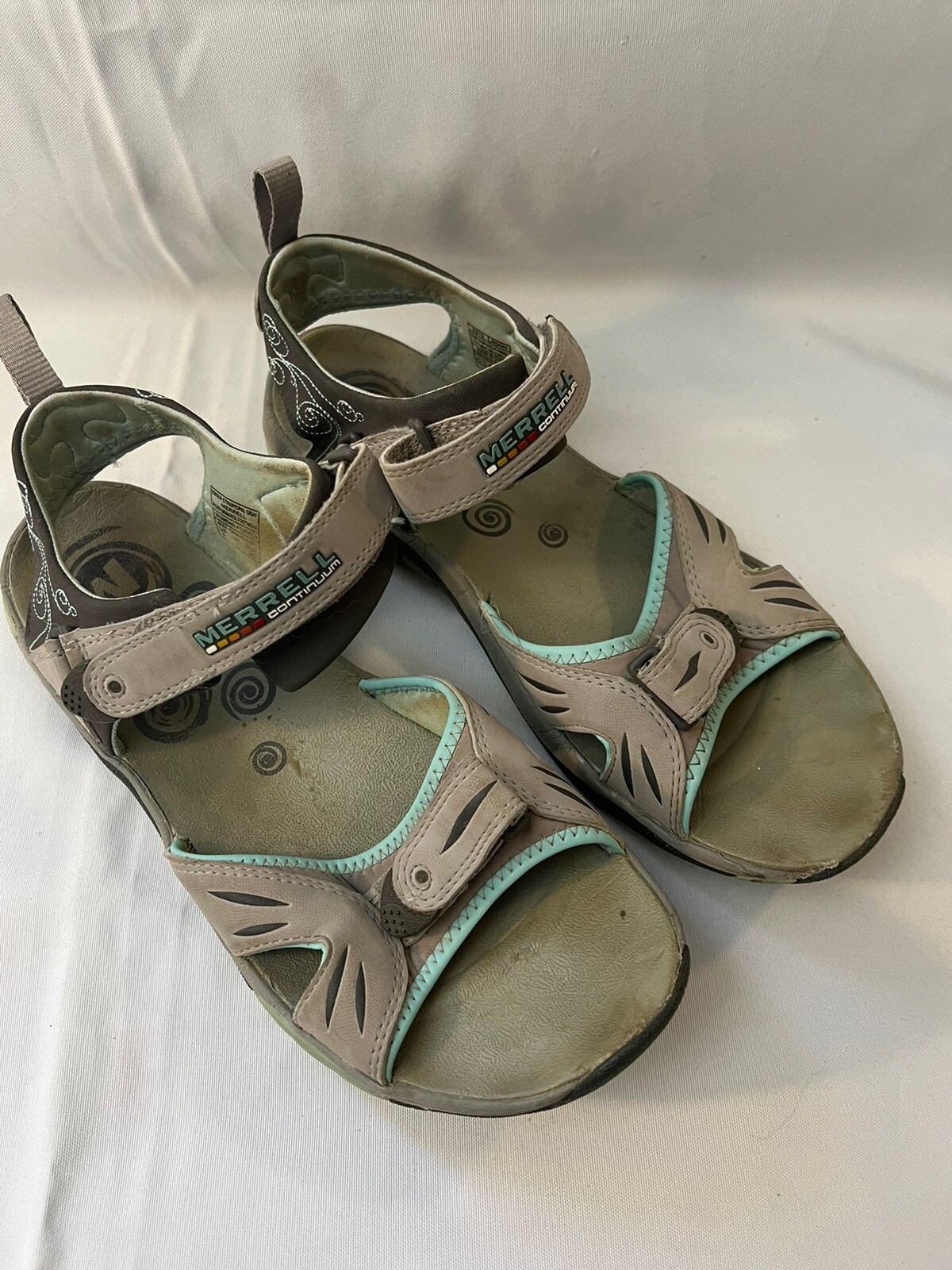 Merrell sandali donna taglia 9 M grigio