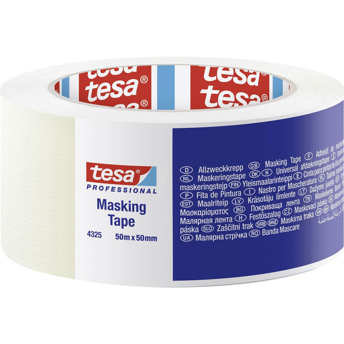 Tape Precision 4440 50m X 50mm Blue Uv Best - Masking Tap