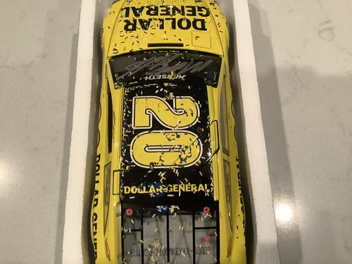 MATT KENSETH AUTOGRAPHED 2013 TOYOTA DOLLAR GENERAL BRISTOL WIN DIECAST & CARD - Picture 12 of 16