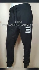 EMINEM Black Sweat Pants Slim Shady  DR.DRE Rap God NWA 2PAC Marshall Mathers
