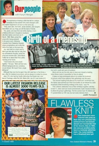 NZ-WOMAN'S WEEKLY-ROBYN MALCOLM-CAMILLA PARKER BOWLES-LUCY LAWLESS-WOOL AD-XENA - Imagen 2 de 2