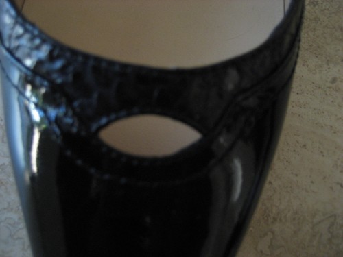 NW AUTH JIMMY CHOO HARRIET POINTED SNAKESKIN CUT LEATH SZ36"1/2/RET$695 BARGAIN - Picture 10 of 12