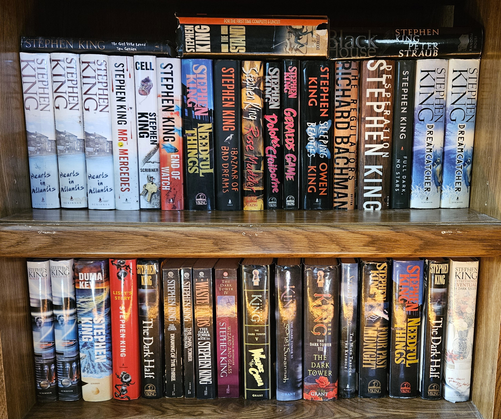 Lot 37 FIRST EDITION Stephen King Books - Classic Titles - HC w/ DJ & PB
