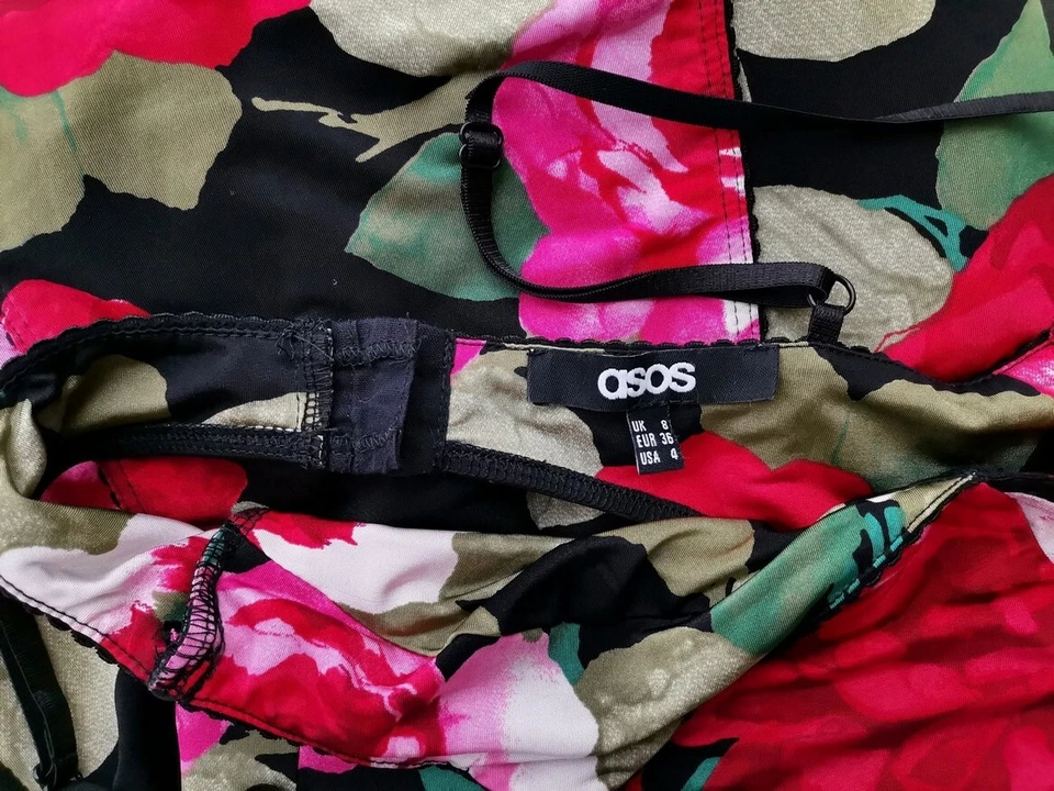 ASOS  T. 8 (36) Colorido Longitud hasta la rodilla Vestido bodycon Sin mangas - Imagen 4 de 4