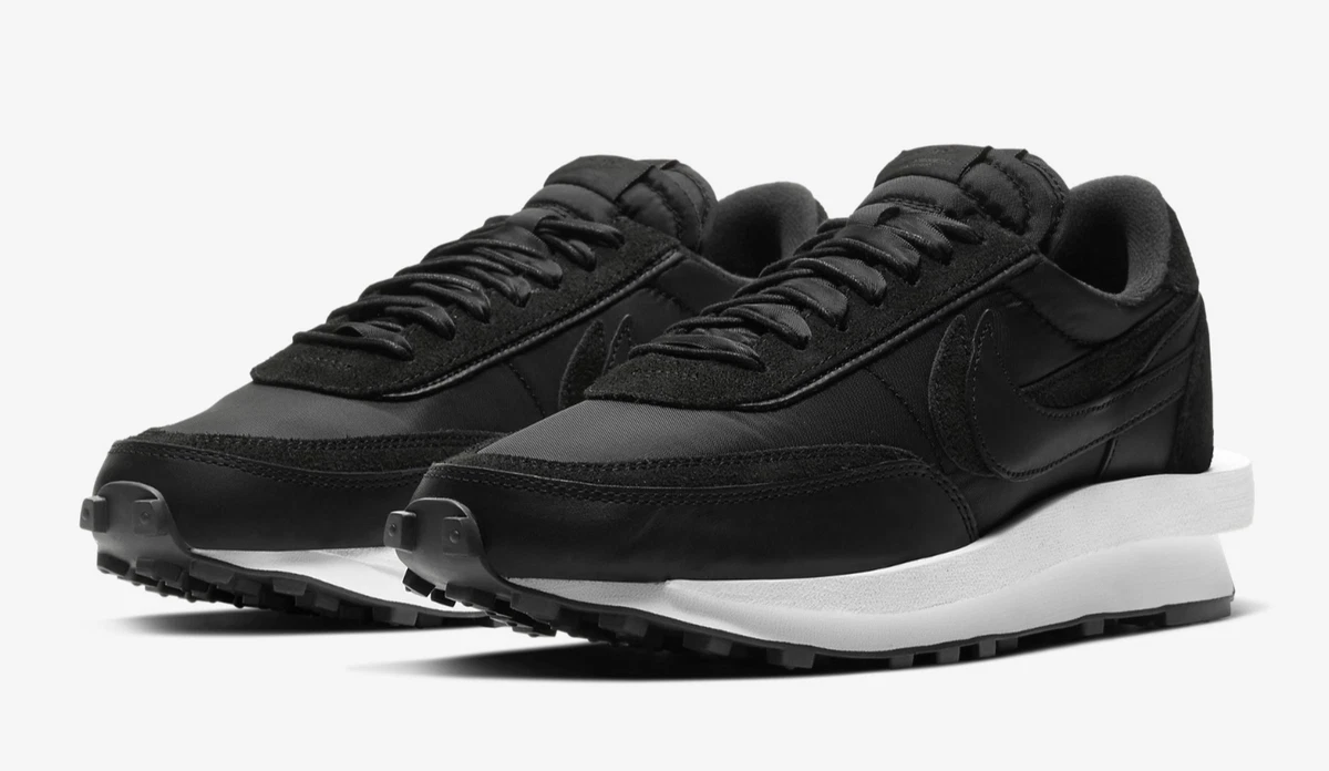 Las mejores ofertas en Nike sacai x LDWaffle Black Nylon | eBay