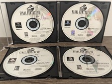 Final Fantasy VIII 8 (Sony PlayStation 1, 1999) PS1 DISCS ONLY UNTESTED