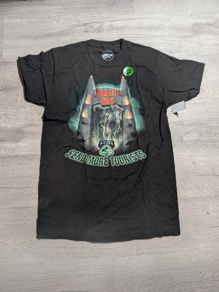 Playera Jurassic World Talla 6 Manga Corta Estampado Dinosaurios Con Logo Café | Walmart - Foto 3