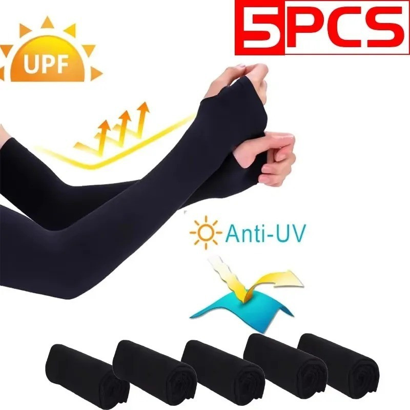 Scooling Arm Sleeves Cover UV Sun Protection Outdoor Sports for Men Women