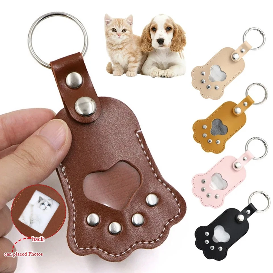 Llavero conmemorativo de pelo de mascota con marco de fotos para exhibición de regalo de recuerdo de mascotas Foto 2 de 4