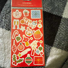 Christmas Theme Scrapbooking Stickers Multicolor MPN WS062723