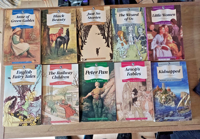 10 x Wordsworth Classics Paperback Books Set of Classics 
