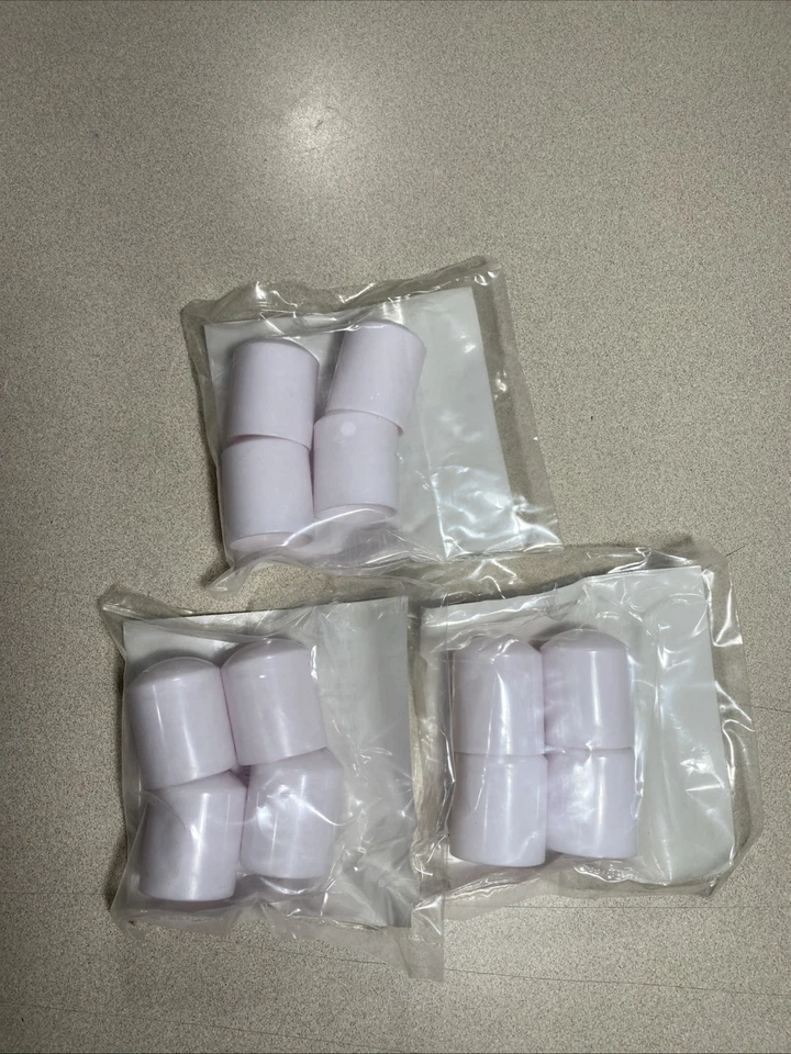 3 paquetes de herrajes Shepherd 9203 puntas de pierna de vinilo alto de 1 pulgada, paquete de 4 Foto 2 de 3