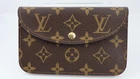 LOUIS VUITTON M6933U Monogram Canvas Ceinture Pochette Solo Waist/Belt Bag Pouch