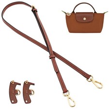 Leather Bag Shoulder Strap Compatible with Mini Pouch,Purse Straps Crossbody ...