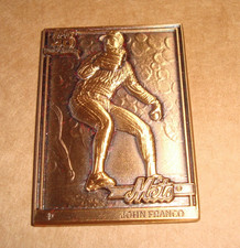 1991 Topps BRONZE 'GALLERY of CHAMPIONS' #510 JOHN FRANCO New York METS   RARE