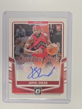 2024-25 Optic Signature Series #SS-JML Jamal Shead RC Autograph Raptors Rookie