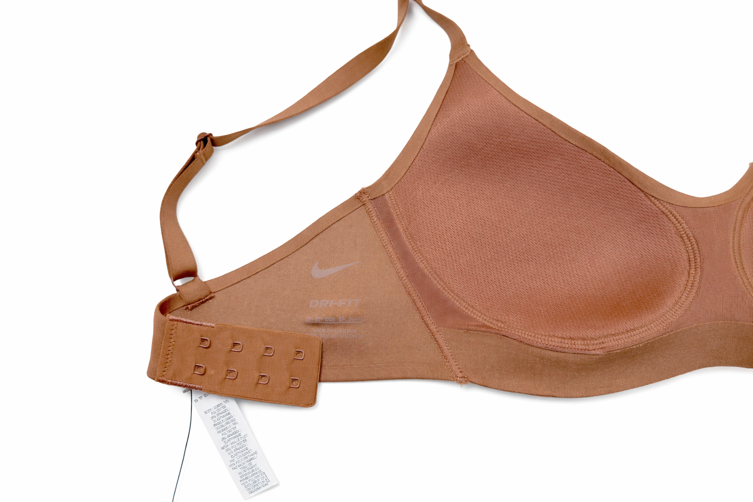 Nike Alate Minimalist Dri-FIT Padded Sports Bra Cap A-C Brown DM0526 ...