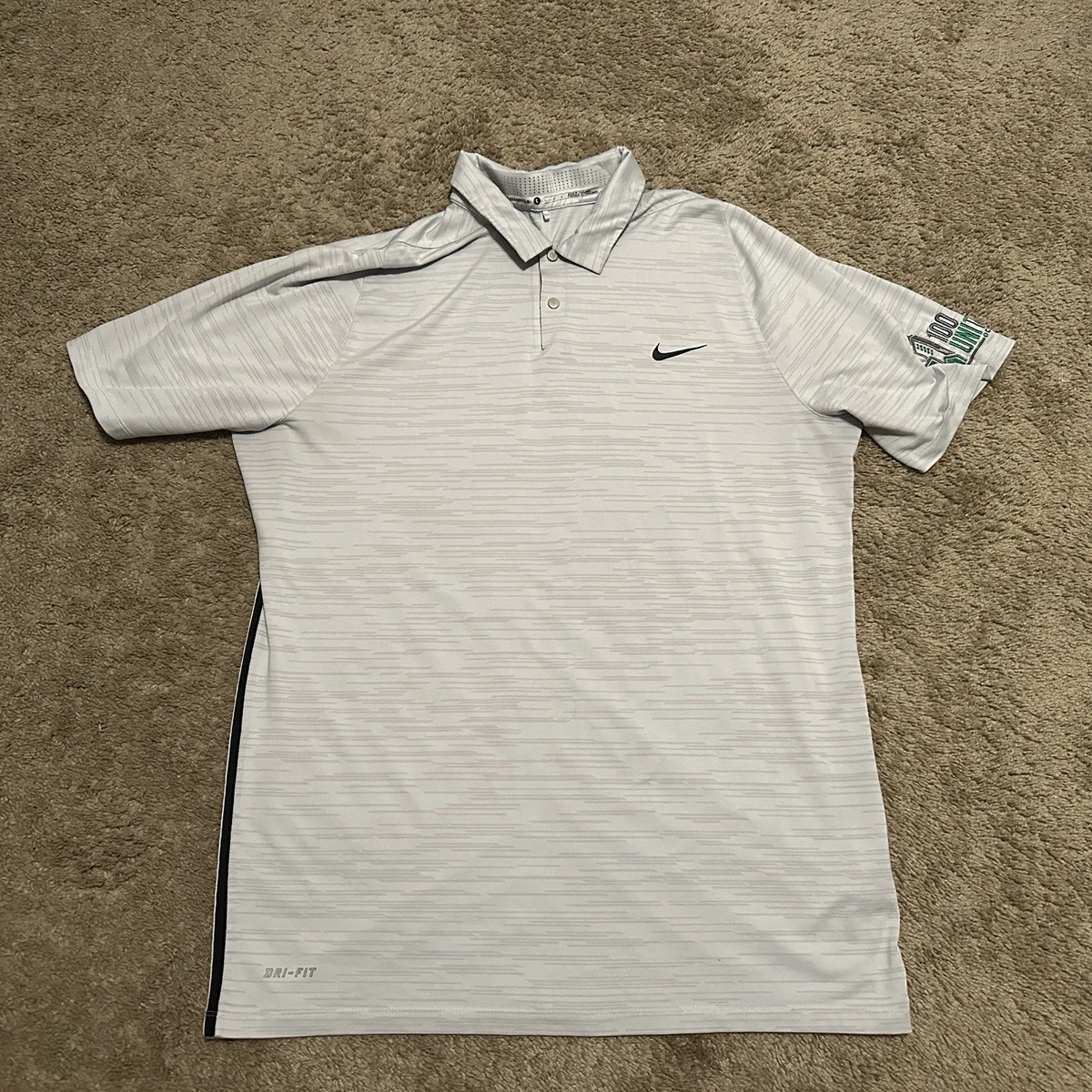 Nike Tiger Woods Polo Indiana Men's Golf Shirts, Tops & Sweaters