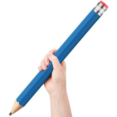 16 Inch Wooden Large Jumbo Pencils Giant Big Funny Wood Pencil with Cap and E...