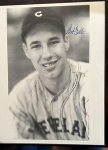 Bob Feller Signed 8 x 10