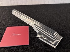 Baccarat Crystal Paper Press Ruler