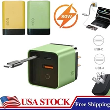 3 In 1 GaN Charger Scalable 80w Max Fast Charger Module With Type C & USB Ports